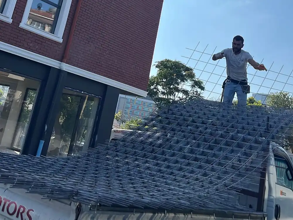 Florya çelik hasır teslimatı
