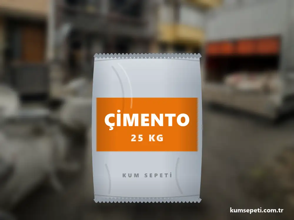 Çimento (25 kg) – Kum Sepeti