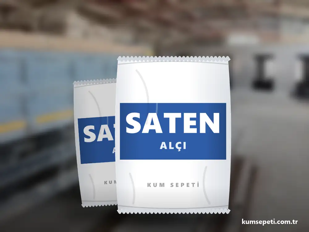 Saten Alçı (Torba) – Kum Sepeti
